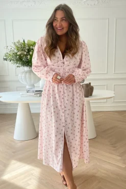 Adel Long Dress Pink