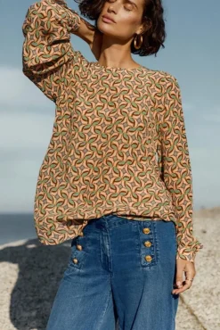 Agadir Blaire Blouse Green