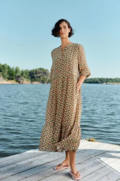 Agadir Luka Dress Green