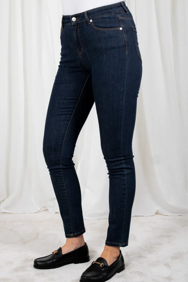 Alexa Ankle Jeans Excl. Blue Denim