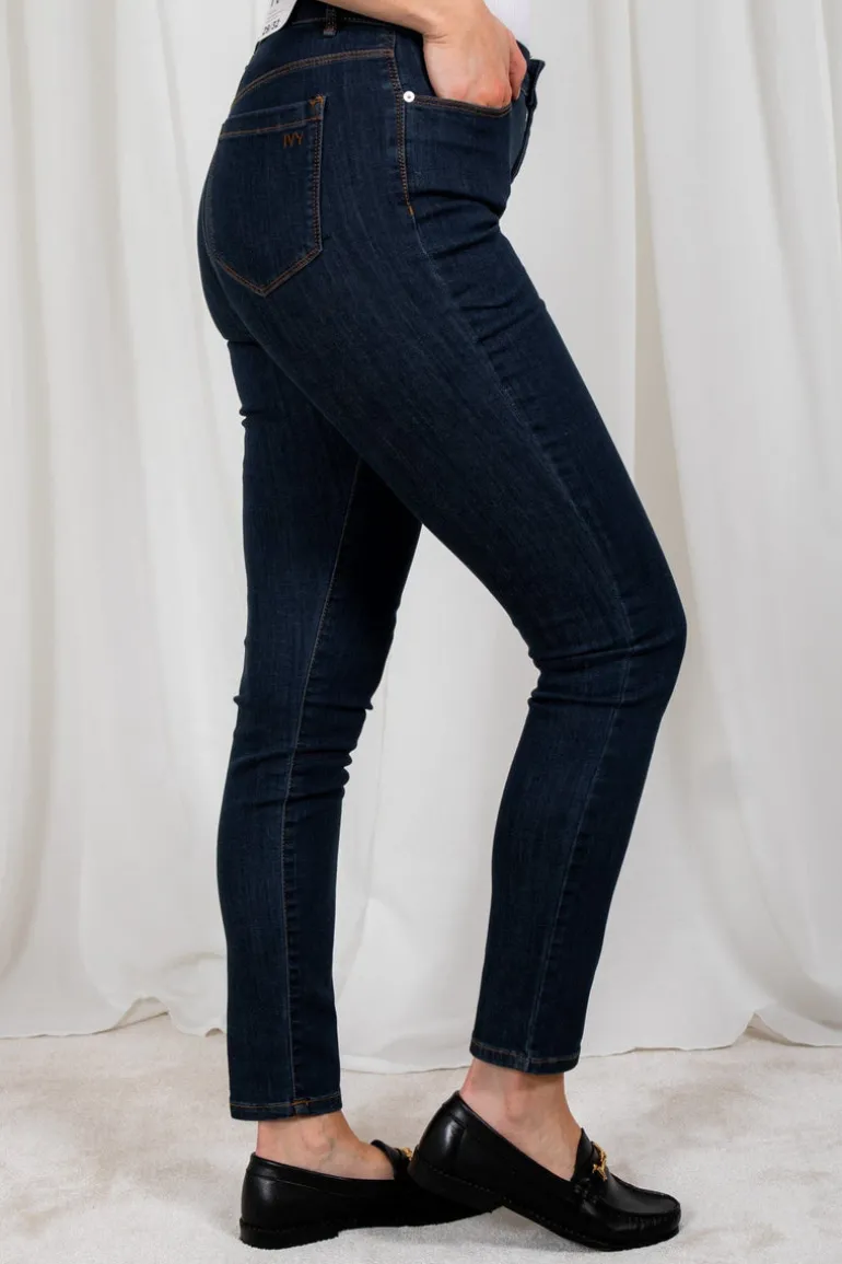 Alexa Ankle Jeans Excl. Blue Denim