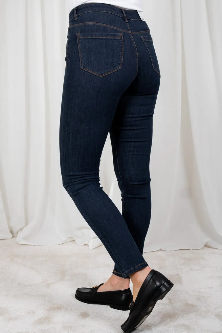 Alexa Ankle Jeans Excl. Blue Denim