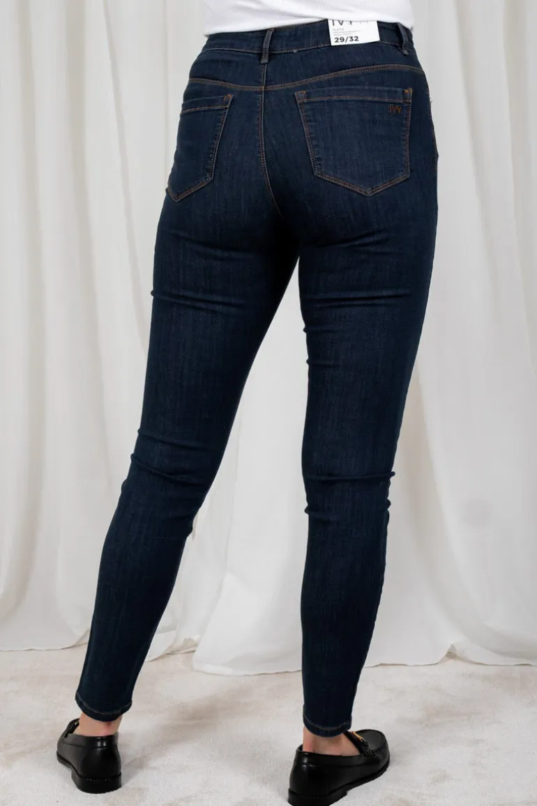Alexa Ankle Jeans Excl. Blue Denim