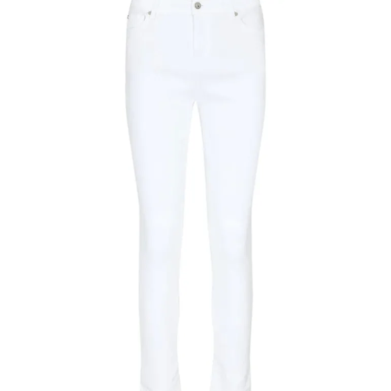 Alexa Jeans White White