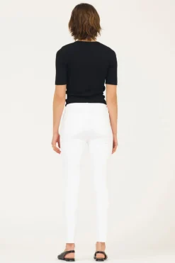 Alexa Jeans White White