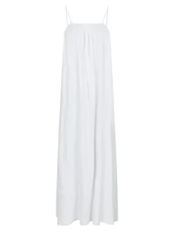 Allie Soft Linen Dress White