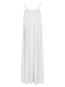 Allie Soft Linen Dress White