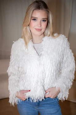 Amani Jacket Coconut Milk