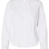 Amira Ls Fitted Shirt Bright White