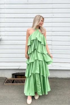 Angela Maxi Dress Pistachio