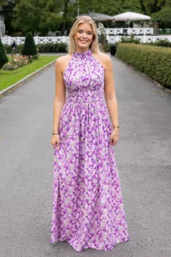 Angelina Maxi Dress Moon Flower