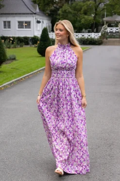 Angelina Maxi Dress Moon Flower
