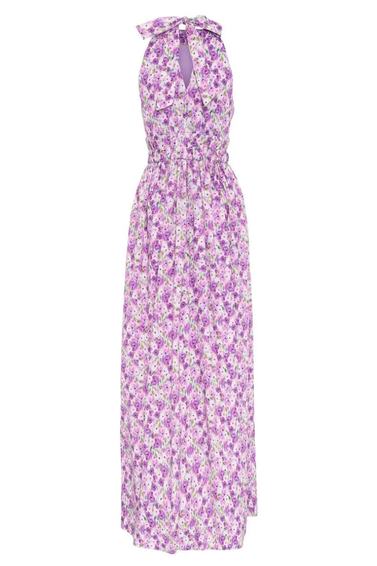 Angelina Maxi Dress Moon Flower