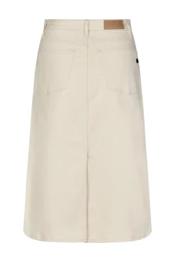 Anika Midi Skirt Wash Crude Ecru