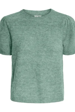 Anne Ss Knit Pullover Iceberg Green