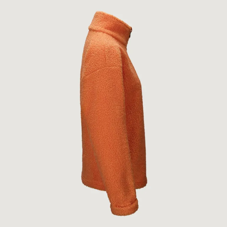 Annie Zip Sweater Orange