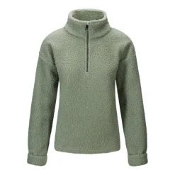 Annie Zip Sweater Sea Green
