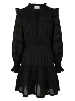 Aran S Voile Dress Black
