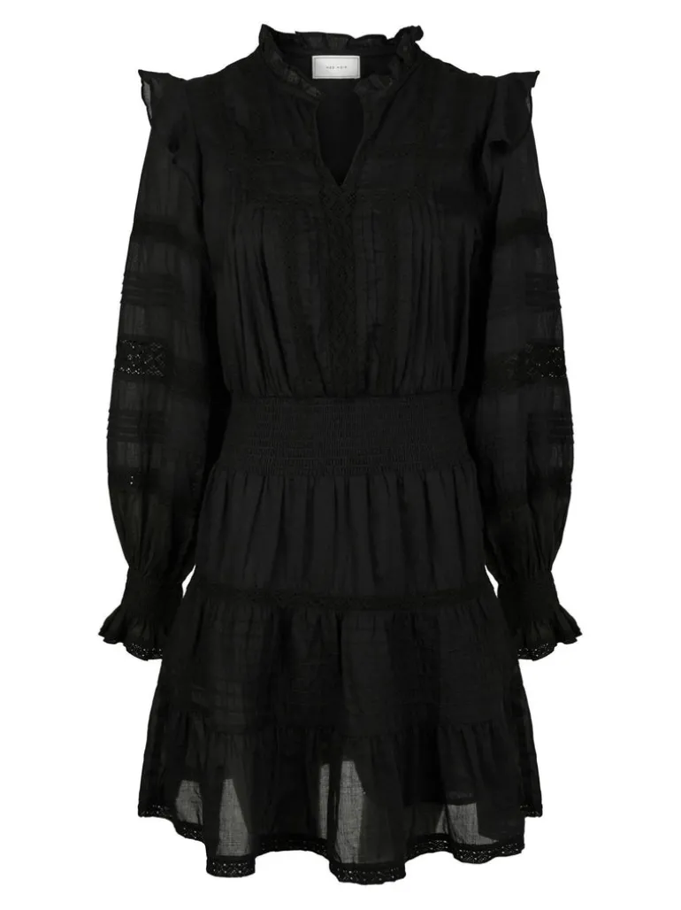 Aran S Voile Dress Black