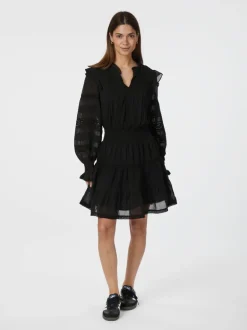 Aran S Voile Dress Black