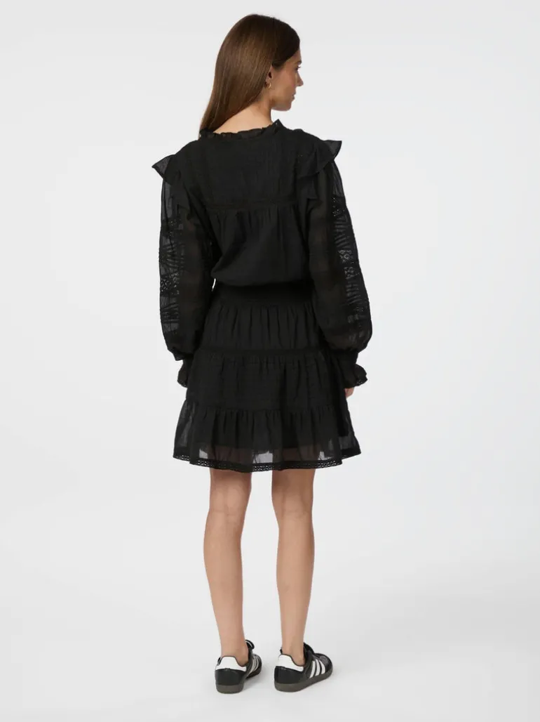 Aran S Voile Dress Black