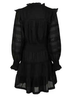 Aran S Voile Dress Black