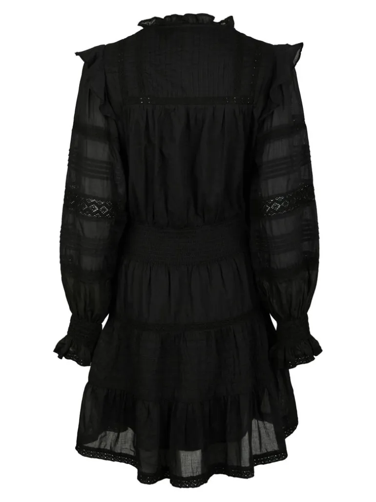 Aran S Voile Dress Black