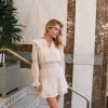 Aran S Voile Dress Ivory