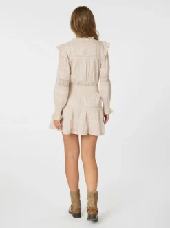Aran S Voile Dress Ivory