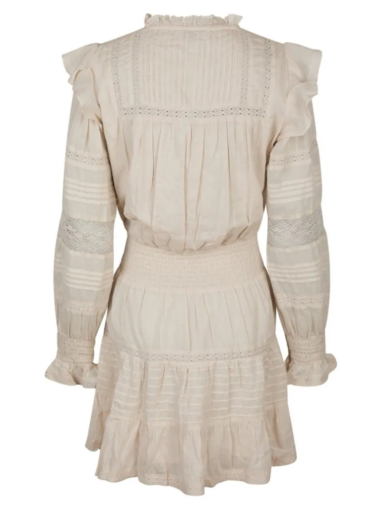 Aran S Voile Dress Ivory