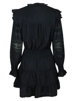 Aran S Voile Dress Navy