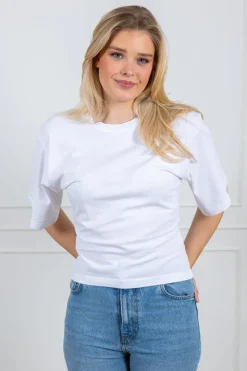 Asha Boxy Tee White