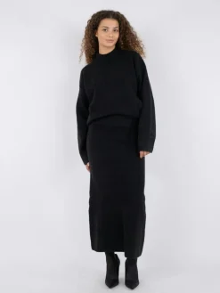 Ashanti Knit Skirt Black