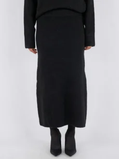 Ashanti Knit Skirt Black