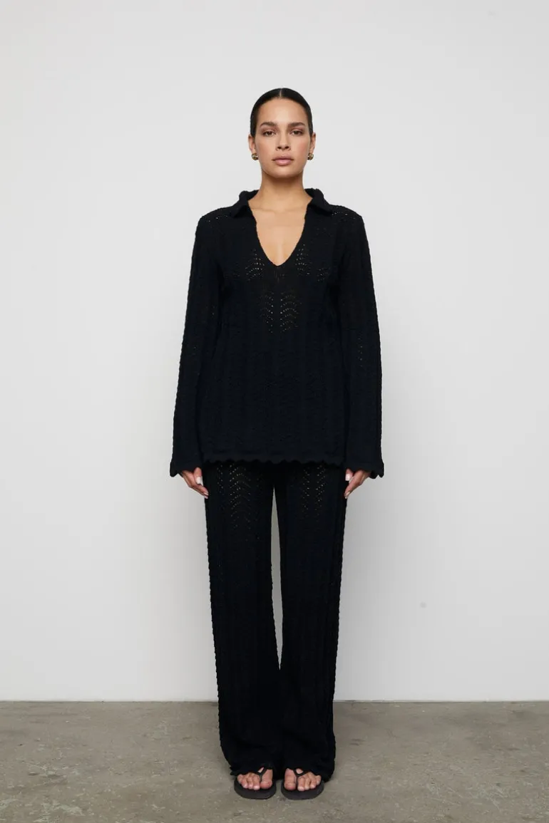 Atticus Trouser Black