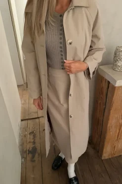 Ava Trenchcoat Beige
