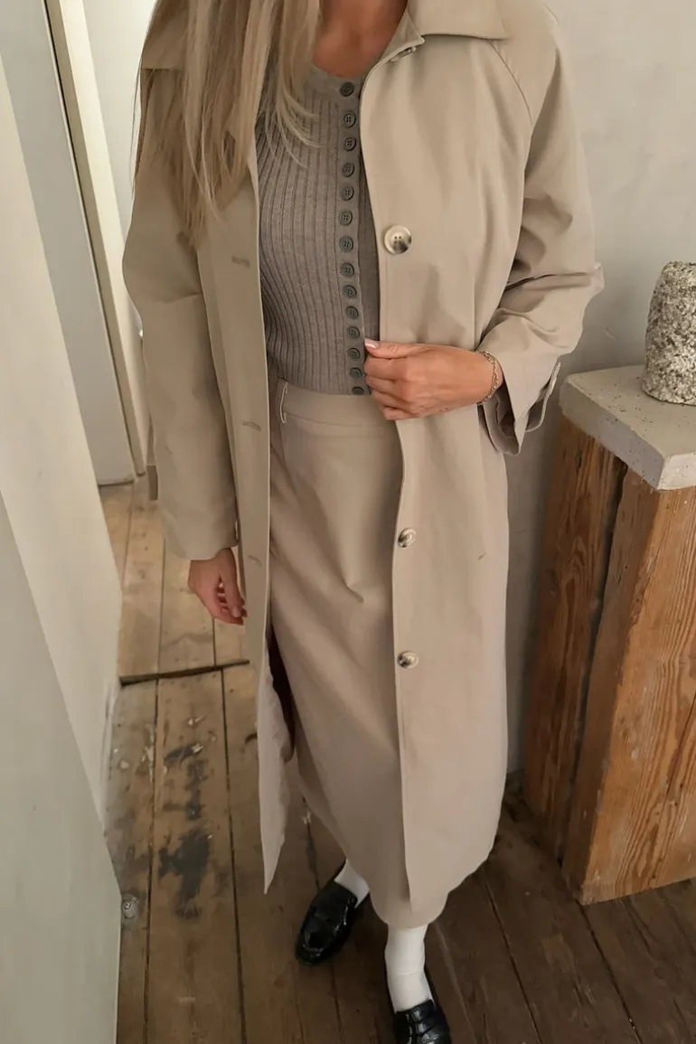 Ava Trenchcoat Beige