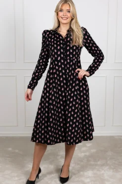Baby Cord Shirt Dress Vintage Paisley