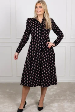 Baby Cord Shirt Dress Vintage Paisley