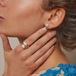 Baroque Pearl Earrings Baroque Pearls