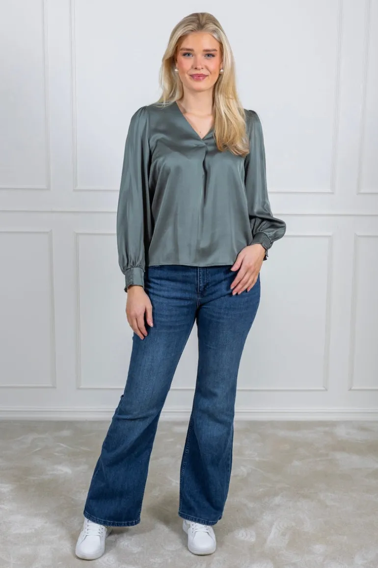 Barri Blouse Agave Green