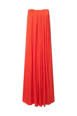 Begonia Bandeau Dress Candy Apple