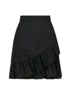 Bekka Linen Skirt Black