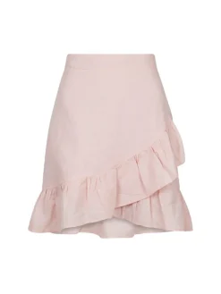 Bekka Linen Skirt Rose Smoke
