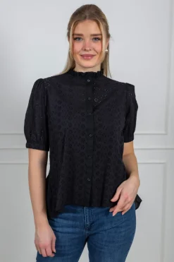 Bella Blouse Black