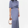 Beronia Dress Mid Blue