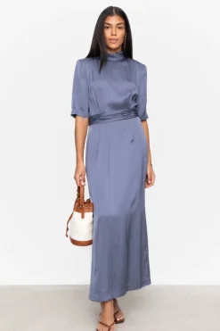 Beronia Dress Mid Blue