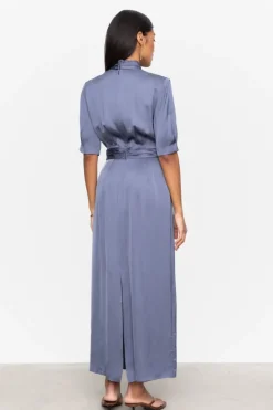 Beronia Dress Mid Blue