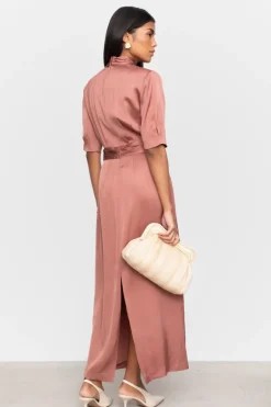 Beronia Dress Terracotta