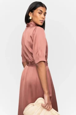 Beronia Dress Terracotta